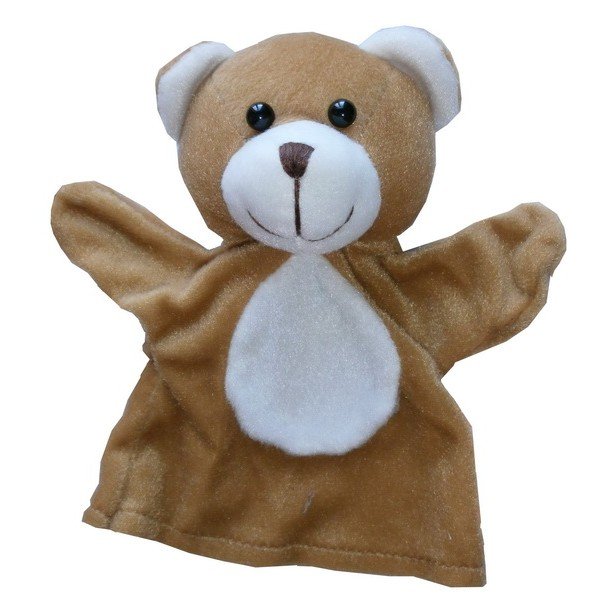 Plyšová maňuška Macko, 18 cm