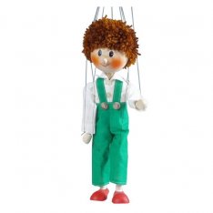 Drevená marioneta Janíčko, 35 cm