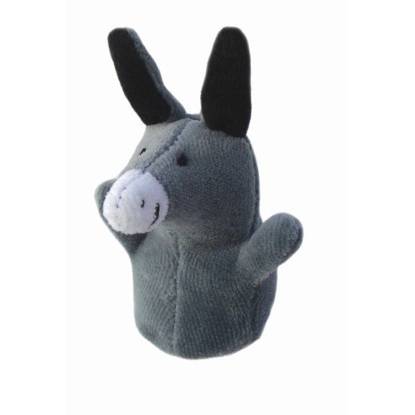 Prstová maňuška Somárik, 8 cm