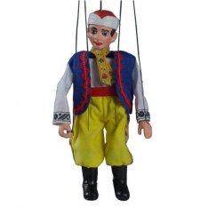 Sádrová marioneta Janko, 20 cm