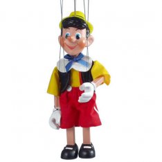 Sádrová marioneta Pinocchio, 30 cm