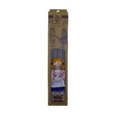 Darčeková krabica na marionety prázdna, 20 cm
