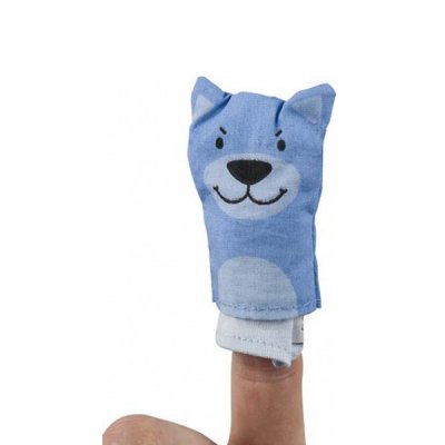 Goki Prstové maňušky textil - Červená čiapočka