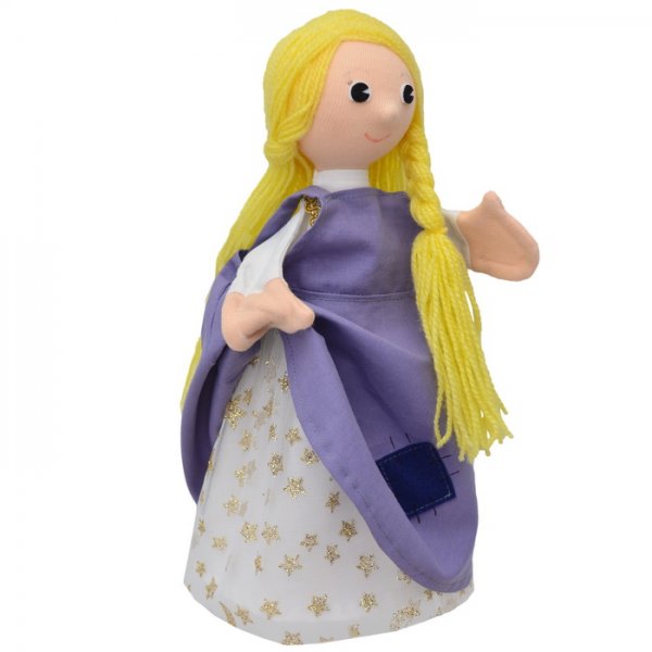 Maňuška klasická Popoluška 2v1, 30 cm