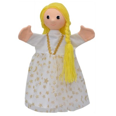 Maňuška klasická Popoluška 2v1, 30 cm