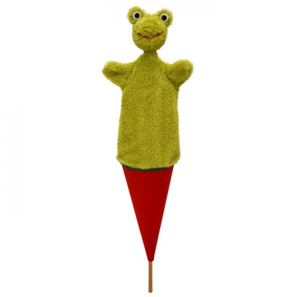 Kornútová bábka 3v1 Žabka, 55 cm
