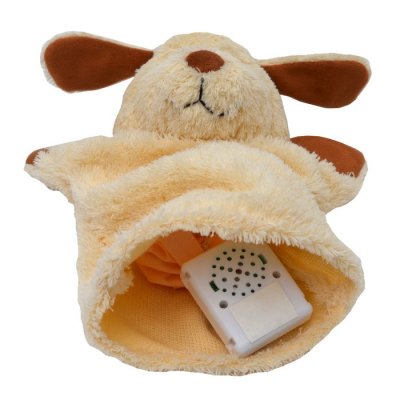 Maňuška zvuková Psíček, 25 cm