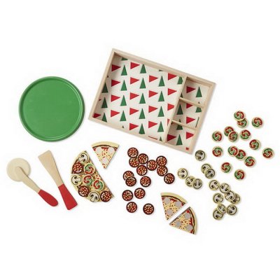 Melissa & Doug Drevená pizza party