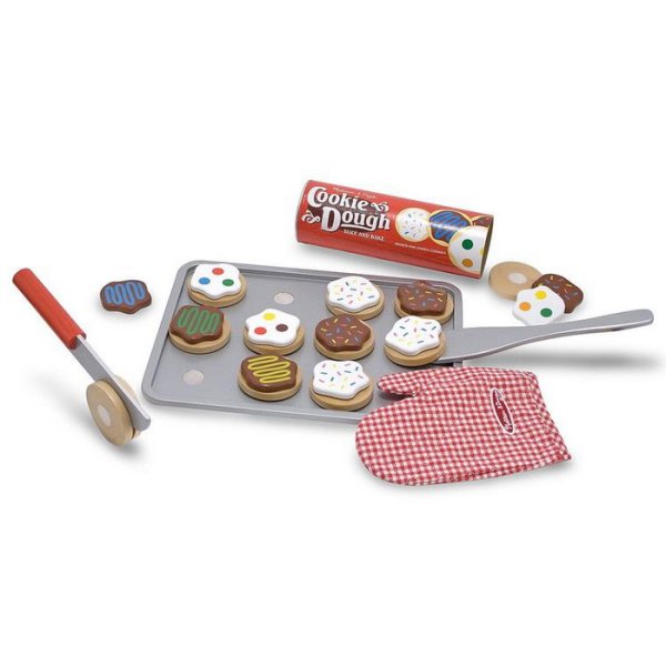 Melissa & Doug Drevený set na pečenie koláčikov