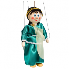 Drevená marioneta Afrodita, 20 cm