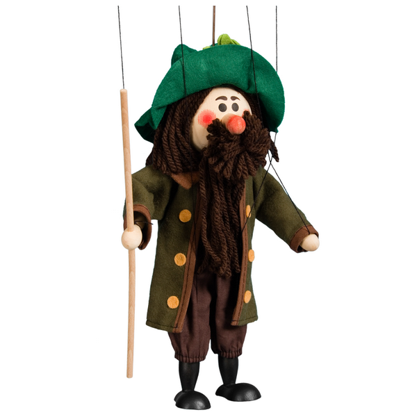 Drevená marioneta Krakonoš, 20 cm