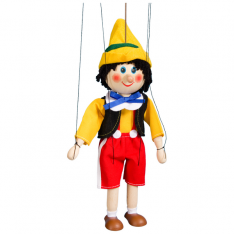 Drevená marioneta Pinocchio, 20 cm