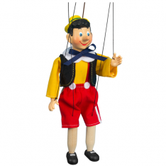 Sádrová marioneta Pinocchio, 20 cm