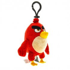 Angry Birds plyšový prívesok Red Bird, 9 cm