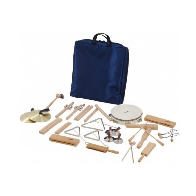 Školská taška s 17 rytmickými nástrojmi pre 18 detí