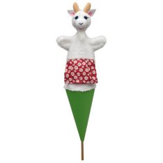 Kornútová bábka 3v1 Kozička, 56 cm