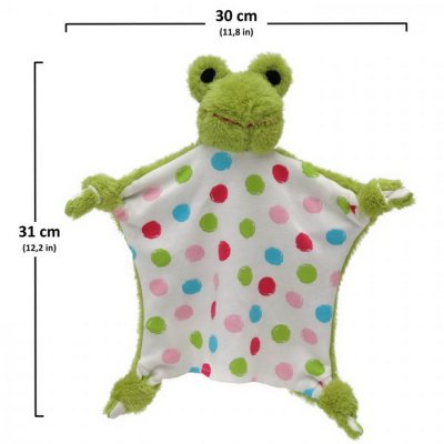 Uzlíková maňuška Žabka, 31 cm