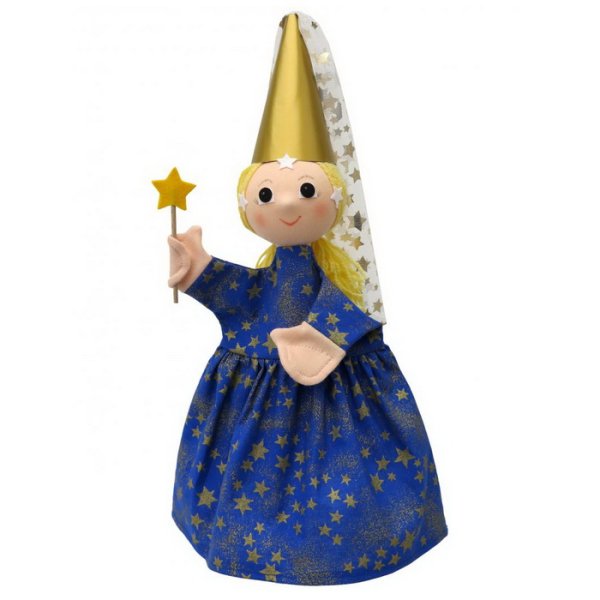 Maňuška klasická Víla polnočná, 39 cm