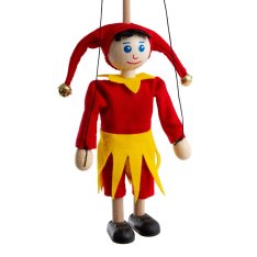 Drevená marioneta Gašparko, 14 cm