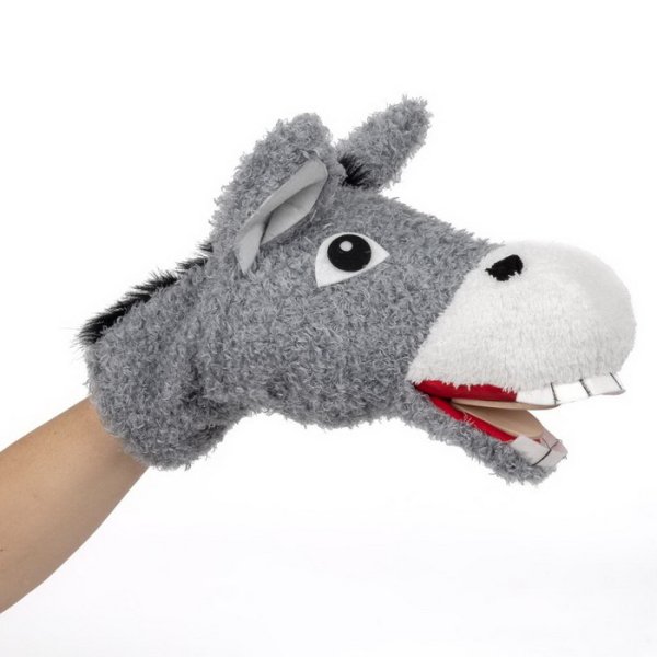 Maňuška Osol s klapkajúcou papuľou, 34 cm