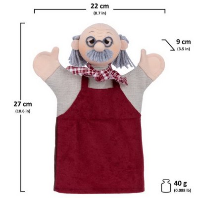 Maňuška klasická Djepeto, 27 cm