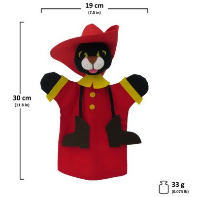 Maňuška Kocúr v čižmách, 30 cm