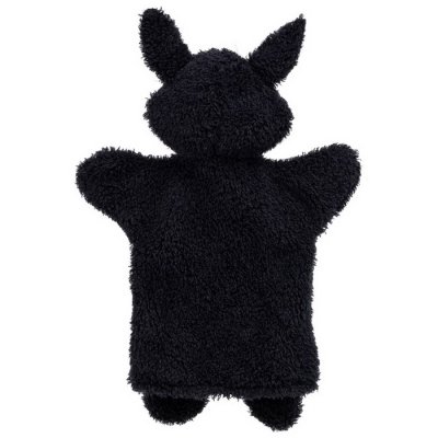 Maňuška Crazy Vlk čierny, 30 cm