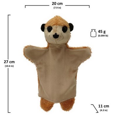 Maňuška Surikata, 27 cm