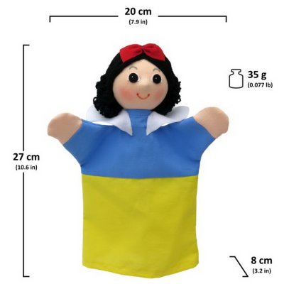 Maňušla Snehulienka - kolekcia L, 27 cm