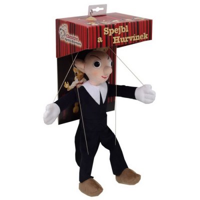 Marioneta textilná Spejbl, 30 cm