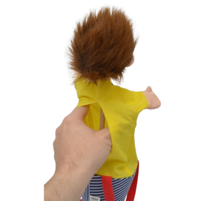 Kornútová bábka 3v1 Chlapec Teo, 55 cm