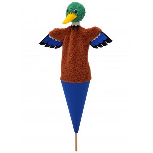 Kornútová bábka 3v1 Kačer, 53 cm