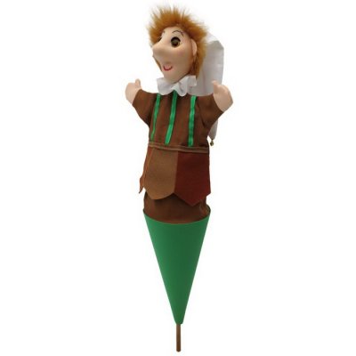 Kornútová bábka 3v1 Kasperl, 55 cm