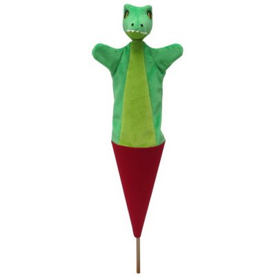 Kornútová bábka 3v1 Krokodíl, 55 cm