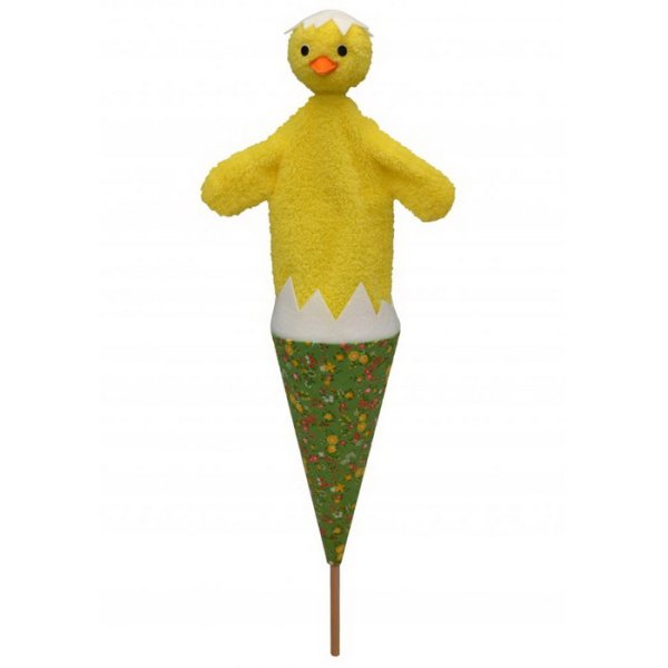 Kornútová bábka 3v1 Kuriatko, 54 cm