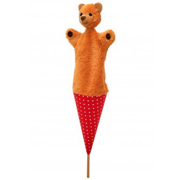 Kornútová bábka 3v1 Medvedík, 54 cm