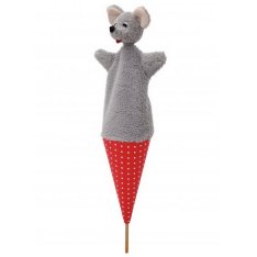 Kornútová bábka 3v1 Myška, 54 cm