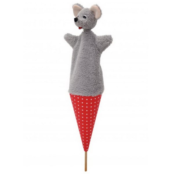 Kornútová bábka 3v1 Myška, 54 cm
