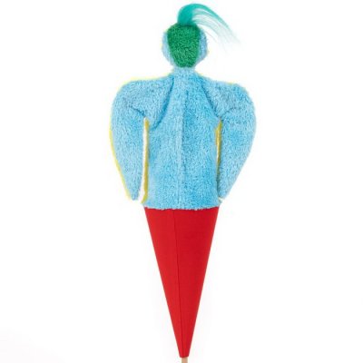 Kornútová bábka 3v1 Papagáj, 55 cm