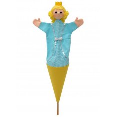 Kornútová bábka 3v1 Princezná Adélka, 55 cm