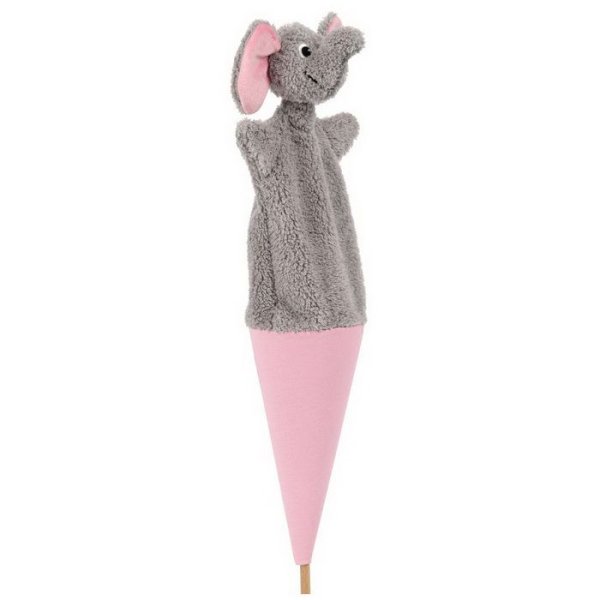 Kornútová bábka 3v1 Slon, 55 cm