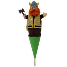 Kornútová bábka 3v1 Viking, 57 cm