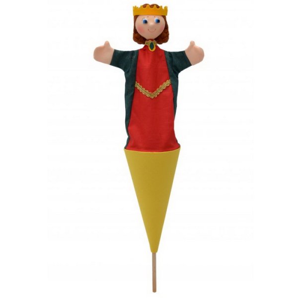 Kornútová bábka Kráľovná Karla 3v1, 54 cm