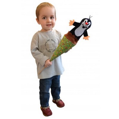Kornútová bábka Krtko, 55 cm