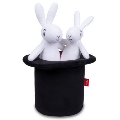 Plyšové hračky Bob a Bobek v klobúku, 3 ks