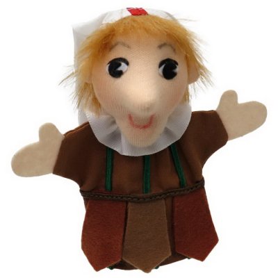 Prstová Maňuška Kasperl, 12 cm