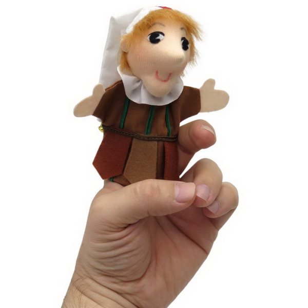 Prstová Maňuška Kasperl, 12 cm
