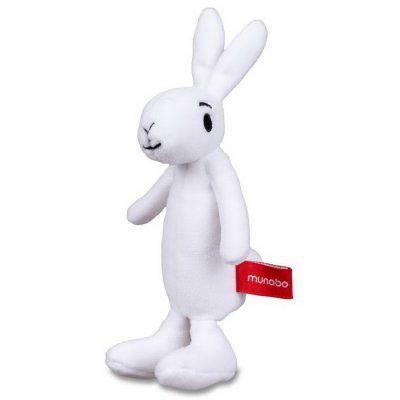 Prstová maňuška králik Bobek, 15 cm