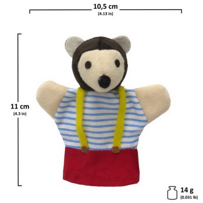 Prstová maňuška Pezi, 11 cm